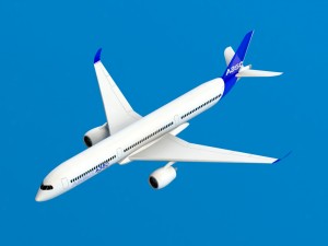 airbus a350 1000 Modello 3D
