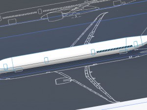 airbus a350 1000 Model 3D