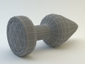 butt plug 3D Model