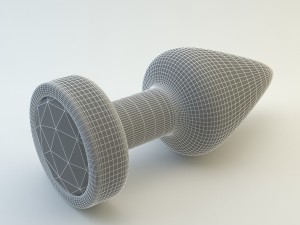 butt plug 3D Model