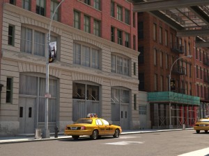 car taxi Modelo 3D