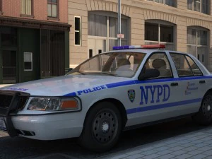 car police 3D Model