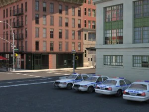 car police 3D Model