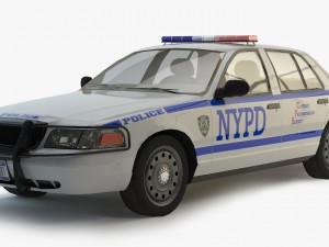 car police 3Dモデル