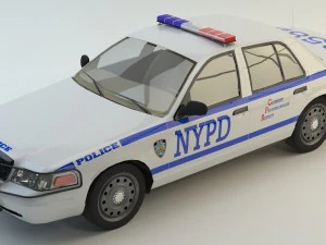 car police 3D Model