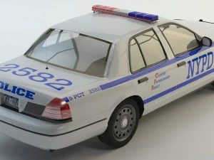 car police 3D Model