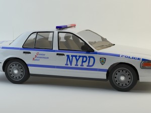car police 3Dモデル