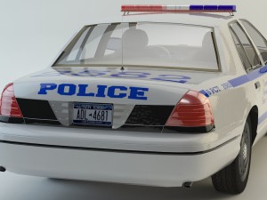car police 3Dモデル