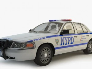 car police 3D Model