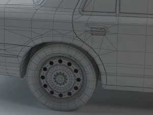 car police 3D Model