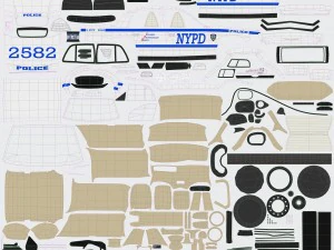 car police 3D Model