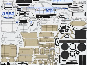car police 3D Model