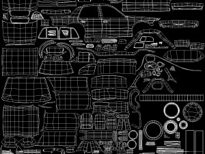 car police 3D Model