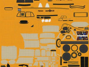 cars collection 3D Model