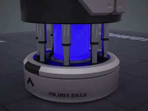 sci-fi power bank 3D Model