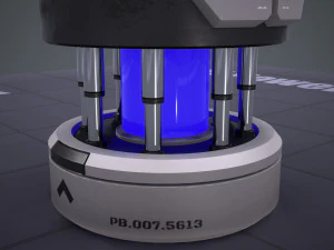 sci-fi power bank 3D Model