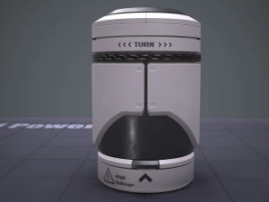 sci-fi power bank 3D Model