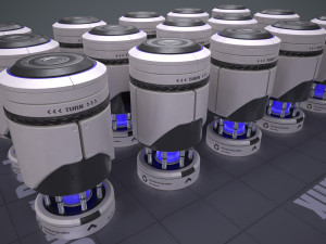 sci-fi power bank 3D मॉडल