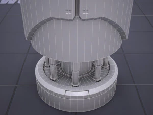 sci-fi power bank 3D Model