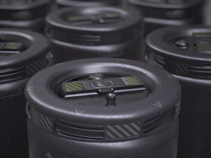 sci-fi barrel pbr 3D Model