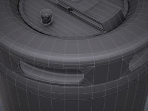 sci-fi barrel pbr 3D मॉडल