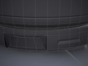 sci-fi barrel pbr 3D Model