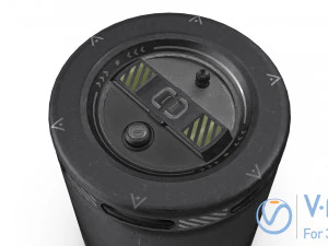 sci-fi barrel pbr 3D Model