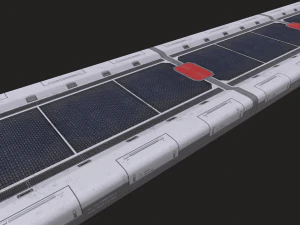 plataforma modular de fic&ccedil;&atilde;o cient&iacute;fica pbr Modelo 3D