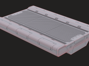 sci-fi modular platform pbr 3D मॉडल