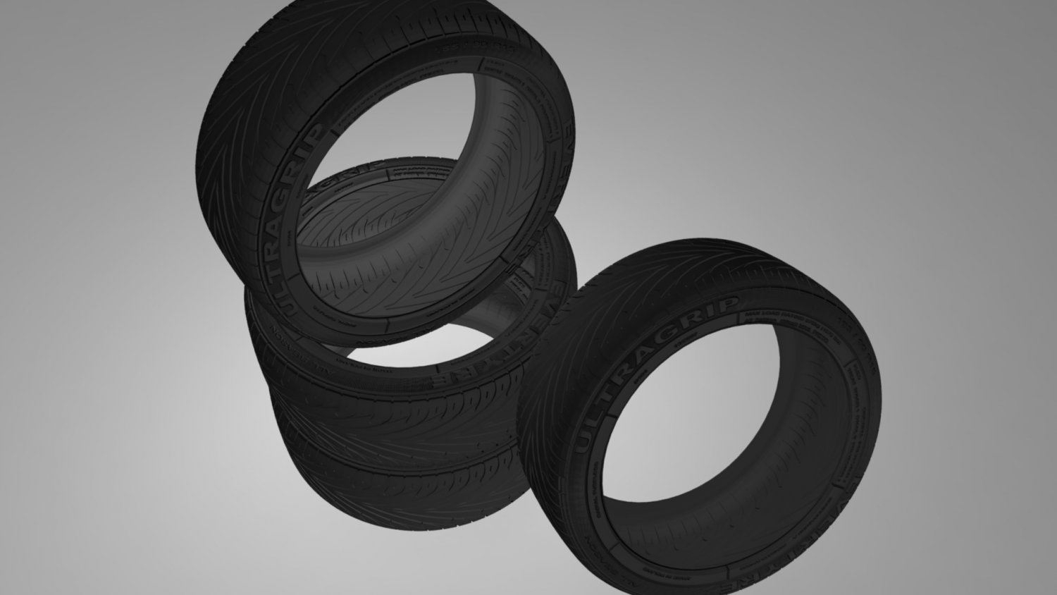 Hq Tires Free 3d Model In Parts Of Auto 3dexport