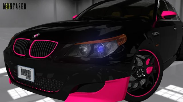 bmw m5 3D Model .c4d .max .obj .3ds .fbx .stl .blend