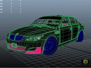 bmw m5 3D Model