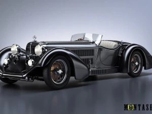 Mercedes benz ss roadster 3D Model