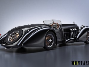 Mercedes benz ss roadster 3D Model