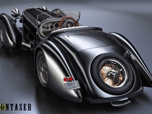 Mercedes benz ss roadster 3D Model