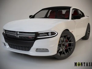 ダッジチャージャー2015 3Dモデル