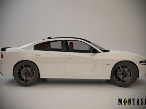 dodge charger 2015 3D Model