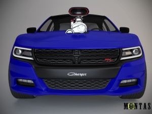 dodge charger 2015 custom 3D Model