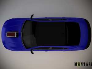 dodge charger 2015 custom 3D Model