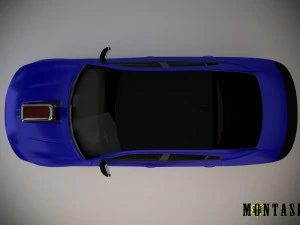 dodge charger 2015 custom 3D Model
