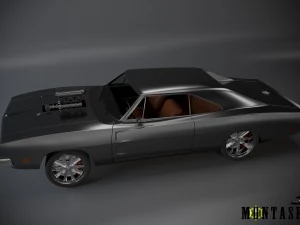 dodge 69 custom 3D Model