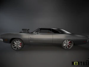 dodge 69 custom 3D Model