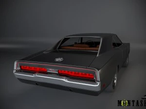 dodge 69 custom 3D Model