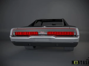 dodge 69 custom 3D Model