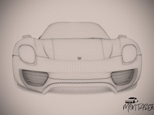 Porsche 918 spyder 2015 Model 3D