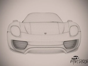 Porsche 918 spyder 2015 3D Model