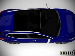 Nissan qashqai 2018 Modèle 3D
