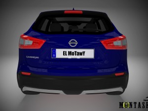 Nissan qashqai 2018 Modèle 3D