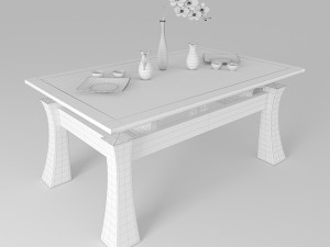 japan table 3Dモデル