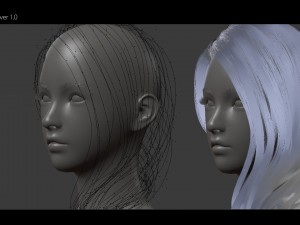 ava - beautiful female character 3D Model